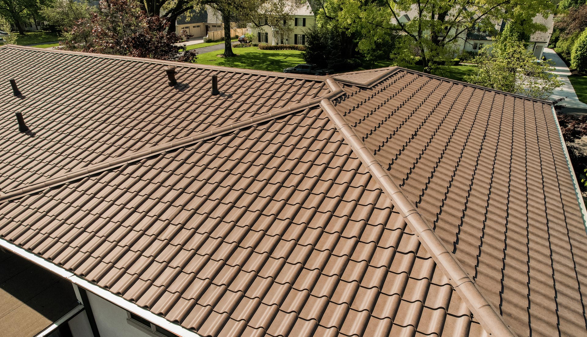 Provia Metal Barrel Tile Roofing